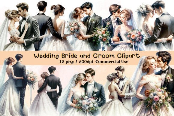 Crafting Timeless Romance with Wedding Clipart