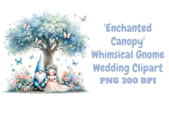 Enchanted Canopy: A Whimsical Design for Storybook Projects