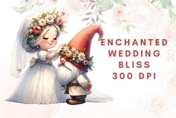 Enchanted Wedding Bliss: A Sublimation Design That Tells a Story