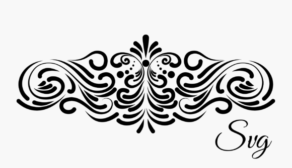 Ornate Wedding Border SVG: A Filigree Masterpiece for Elegant Design