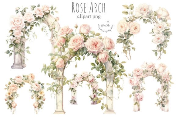 The Timeless Elegance of a White Rose Archway in Design