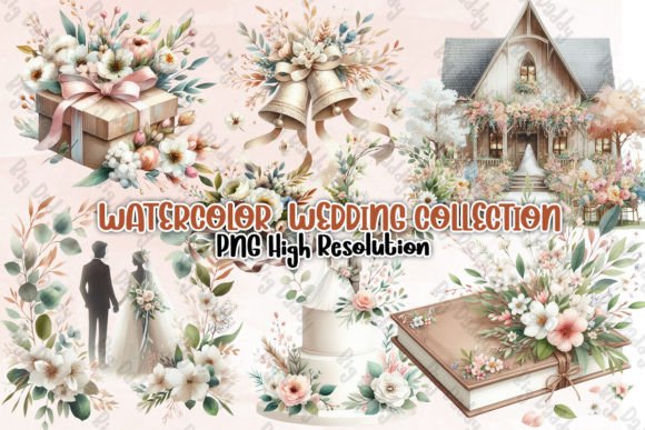 Watercolor Wedding Collection: A Guide to Ethereal Design Assets